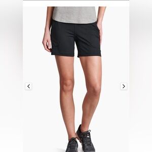 Kuhl Women's Vantage Shorts 4" Inseam L Black 6405 Pockets Unlined Lightweight